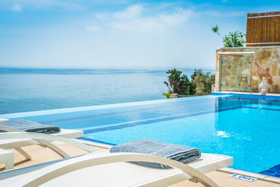 Photoshooting villa Azure in Skala, Kefalonia, Greece for Solmar