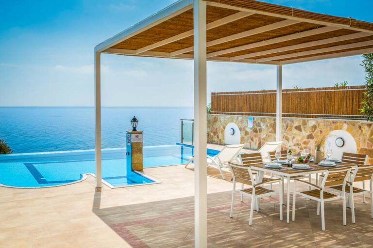 Photoshooting villa Azure in Skala, Kefalonia, Greece for Solmar