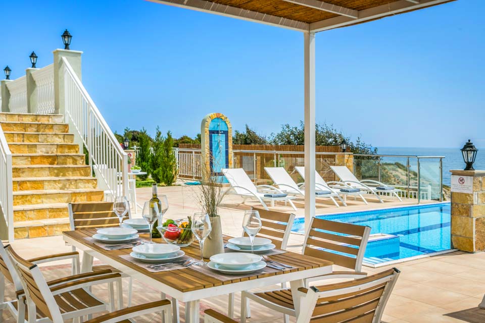 Photoshooting villa Azure in Skala, Kefalonia, Greece for Solmar