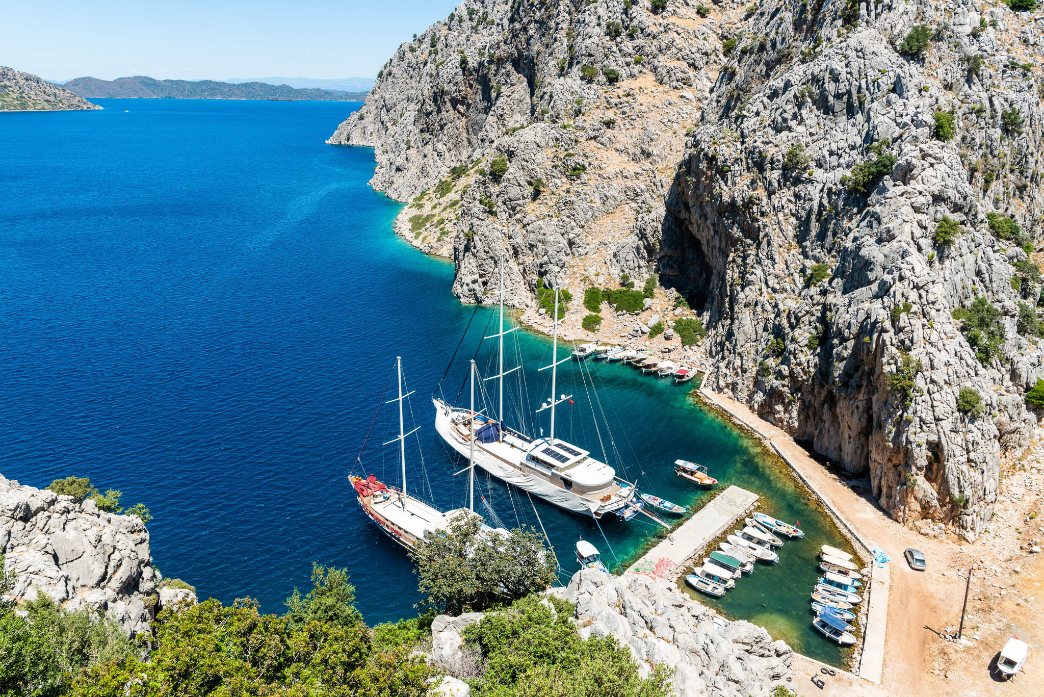 Bozburun,,Mugla,,Turkey,–,May,17,,2021.,View,Of,Germe