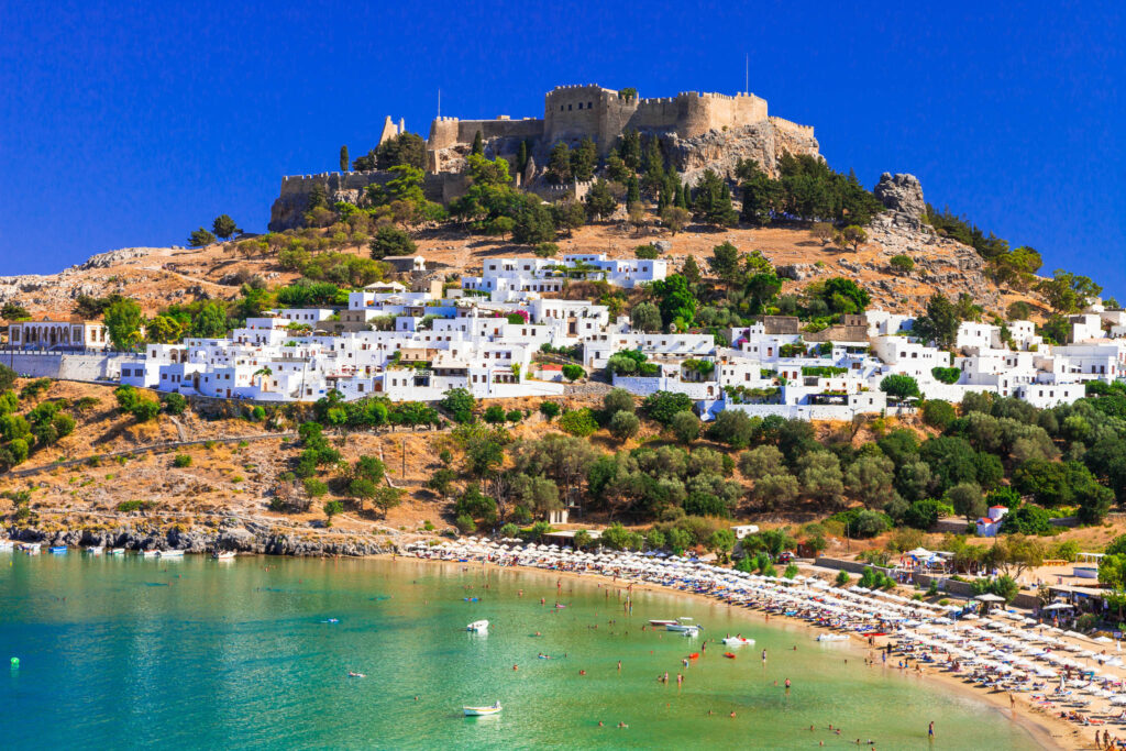 Rhodes,Island,-,Famous,For,Historic,Landmarks,And,Beautiful,Beaches