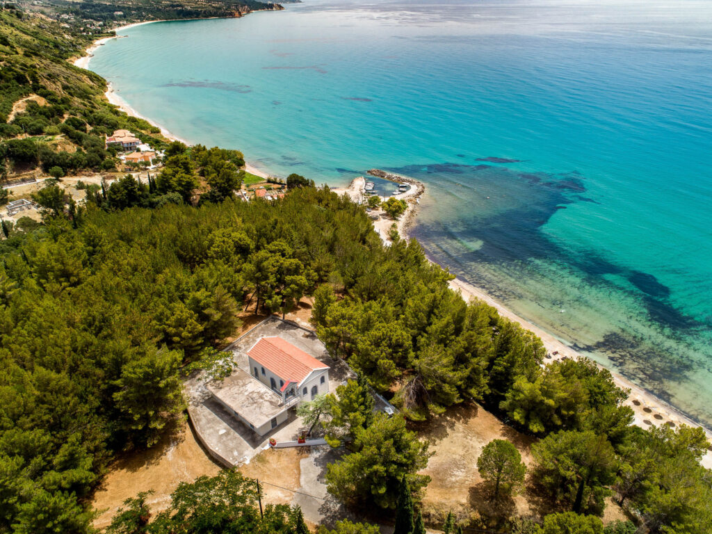 Drone,Photos,Kefalonia,Greece,Trapezaki,Area