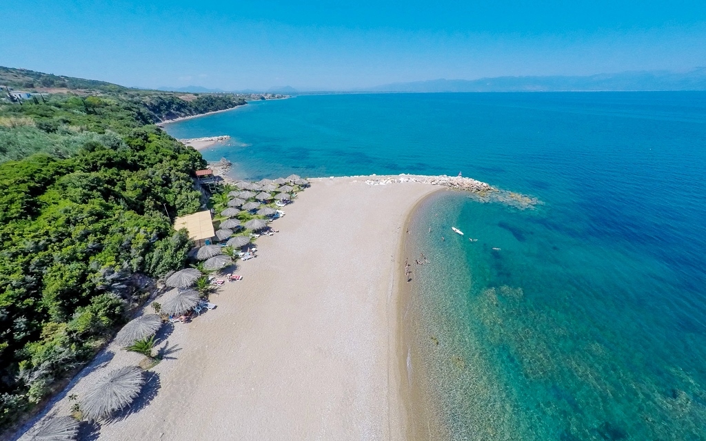 Petalidi beach Greece